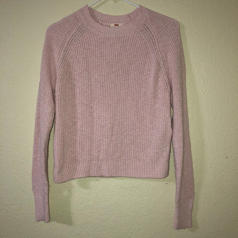 LEVI'S Blush Pink Sweater XS